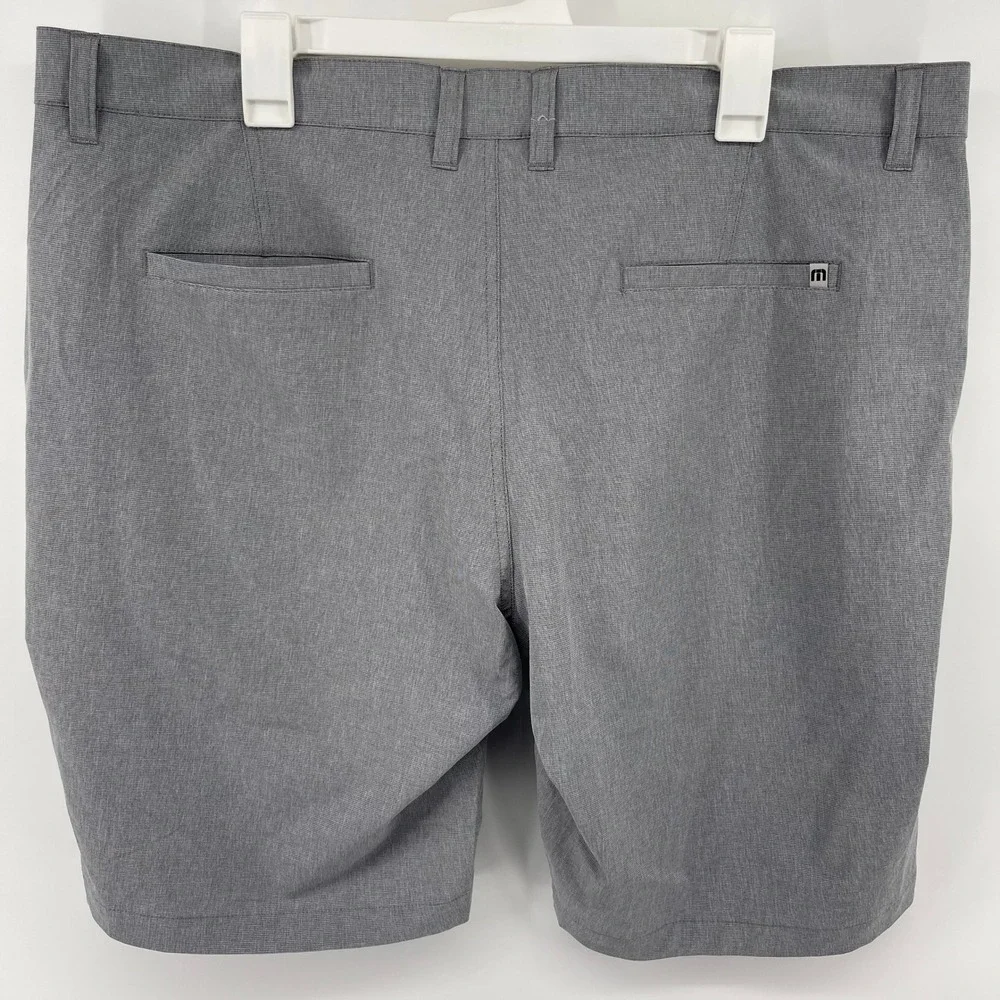 Travis Mathew Golf Shorts Heather Gray Lightweight Size‎ 40